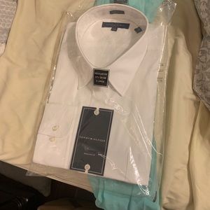 White long sleeved dress shirt